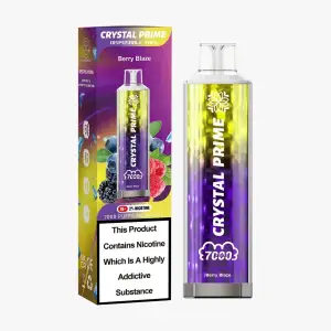 Berry Blaze by Crystal Prime 7000 Disposable Vape